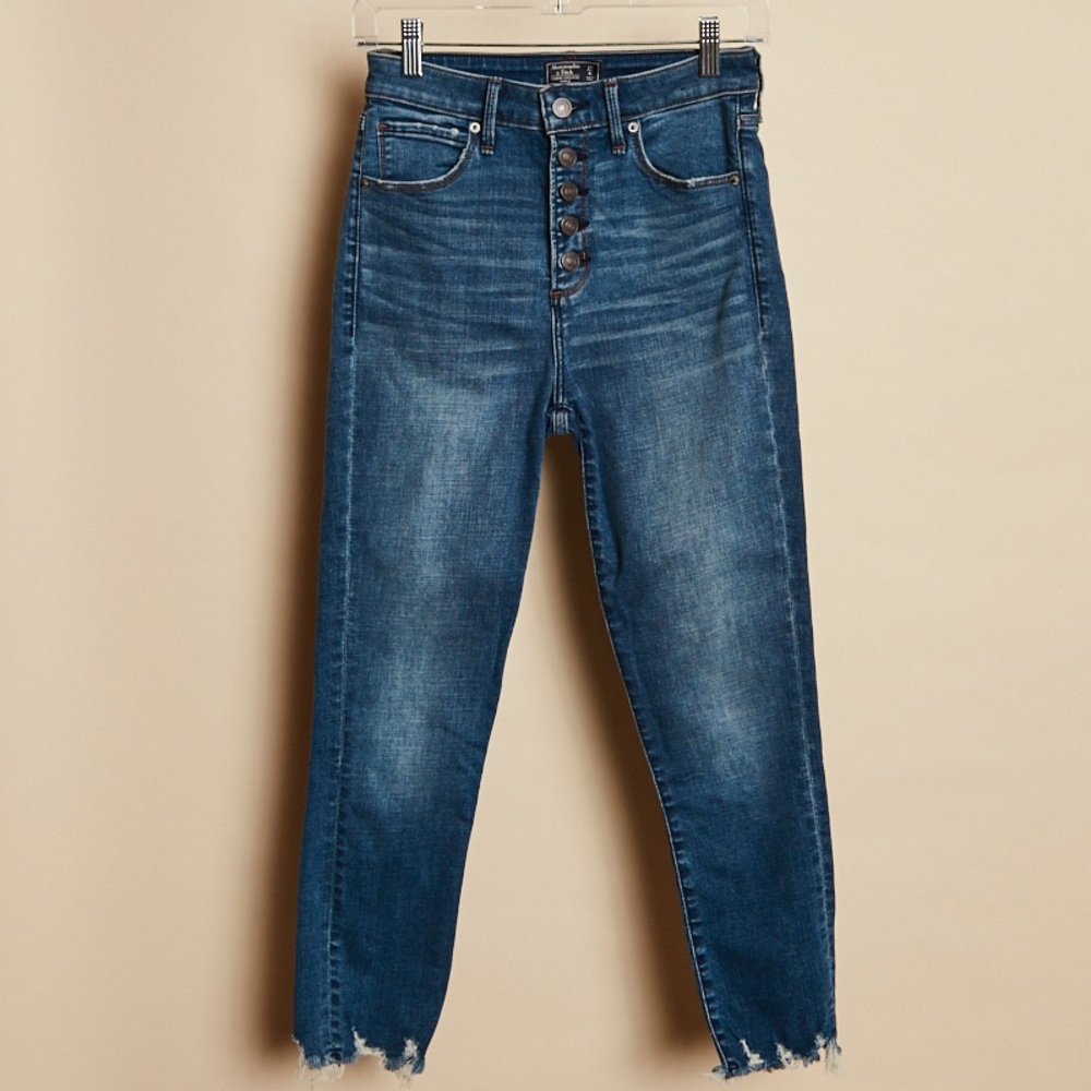 Simone High Rise Super Skinny Ankle Jeans